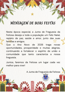 Boas Festas!