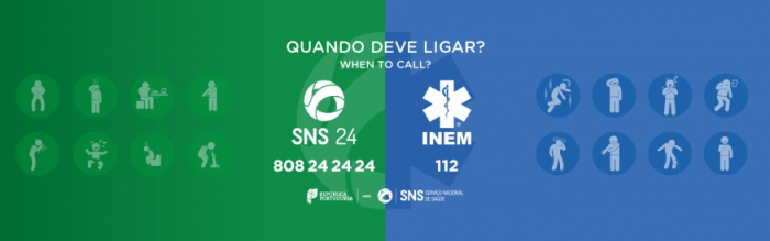 Campanha &laquo;Quando ligar SNS 24 ou INEM?&raquo; 