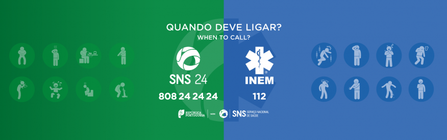 Campanha &laquo;Quando ligar SNS 24 ou INEM?&raquo; 