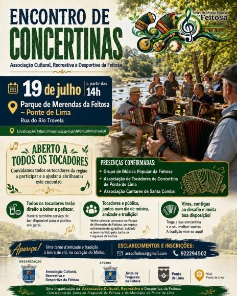 GRANDE ENCONTRO DE CONCERTINAS NA FEITOSA 